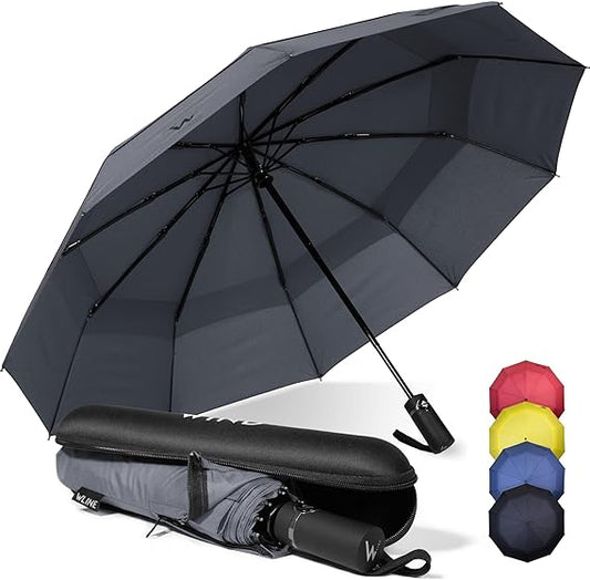 WLine WIND Ombrello Pieghevole Antivento Con Custodia