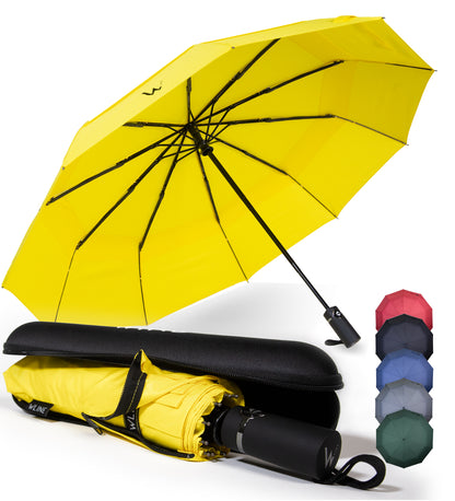WLine WIND Ombrello Pieghevole Antivento Con Custodia